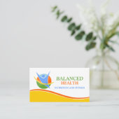 Wellnesscoach Visitekaartje (Staand voorkant)