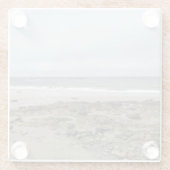 Wells Beach Maine Onderzetter (Achterkant)