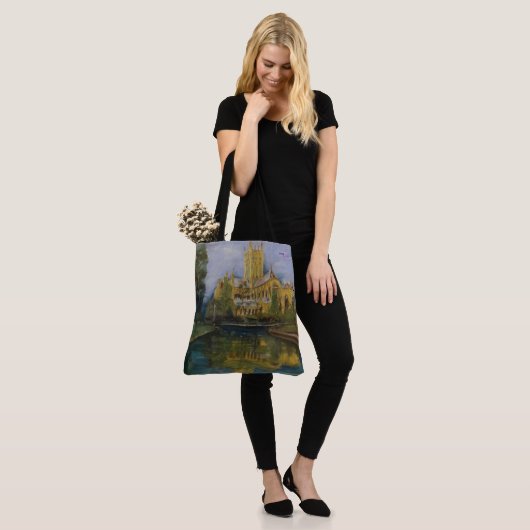 Wells Cathedral - VK Tote Bag (Op model)