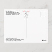 Wells Fargo Express Briefkaart (Achterkant)