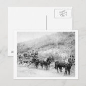 Wells Fargo Express Company Briefkaart (Voorkant / Achterkant)