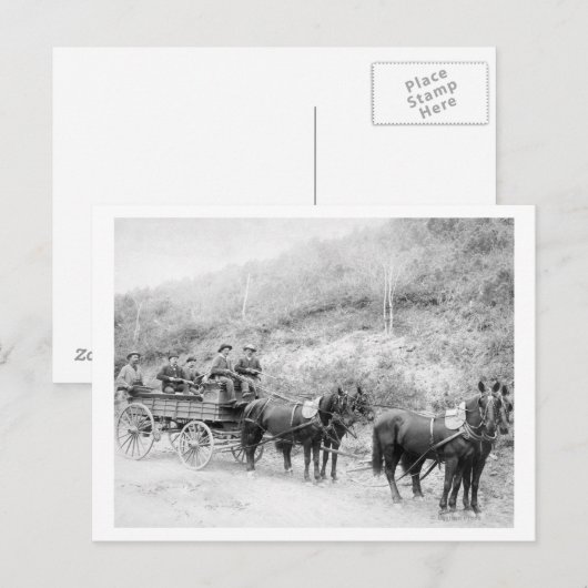 Wells Fargo Express Company Briefkaart (Voorkant / Achterkant)