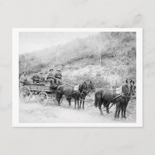 Wells Fargo Express Company Briefkaart (Voorkant)