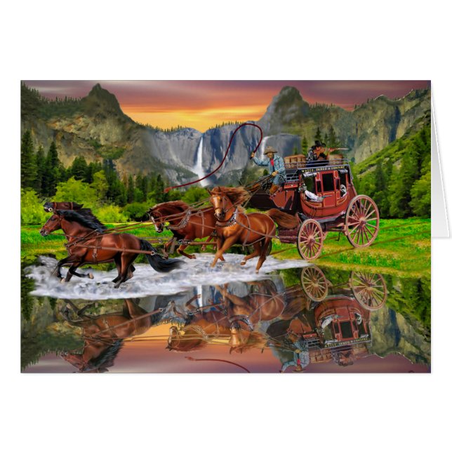 WELLS FARGO STAGECOACH (Voorkant Horizontaal)