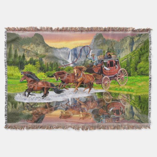 WELLS FARGO STAGECOACH DEKEN (Voorkant)