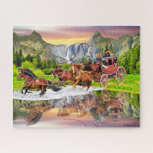 WELLS FARGO STAGECOACH LEGPUZZEL (Horizontaal)