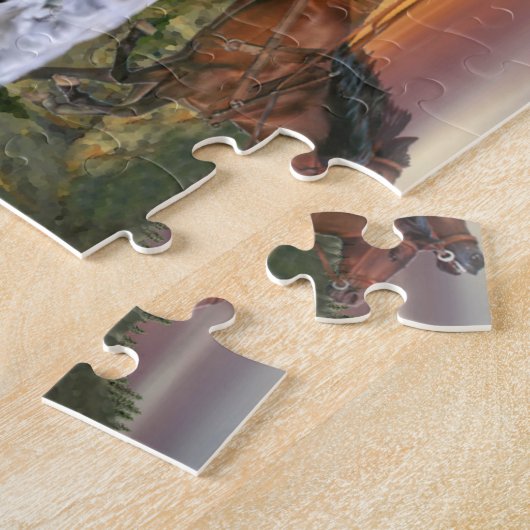 WELLS FARGO STAGECOACH LEGPUZZEL (Zijkant)