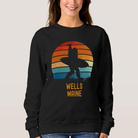 Wells Maine Sasquatch Souvenir Trui (Voorkant)