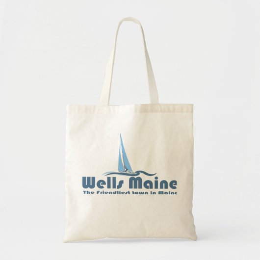 Wells Maine. Tote Bag (Voorkant)