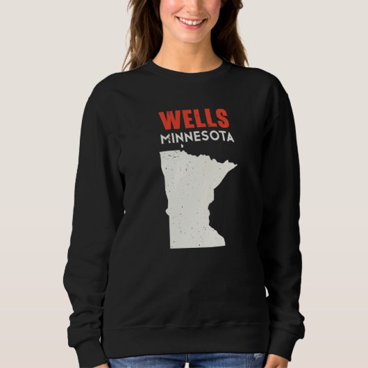 Wells Minnesota USA State America Travel Minnesota Trui (Voorkant)