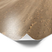 Wells naast het Zee strand Foto Afdruk (Hoek)