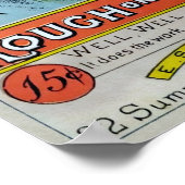 Wells Rough on Corns Advertisement Poster (Hoek)