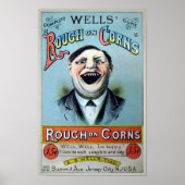 Wells Rough on Corns Advertisement Poster (Voorkant)