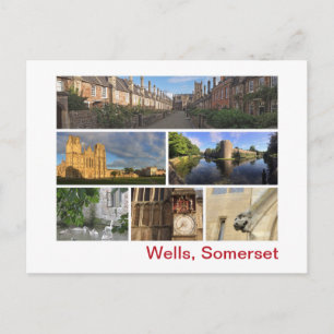 Wells, Somerset Briefkaart