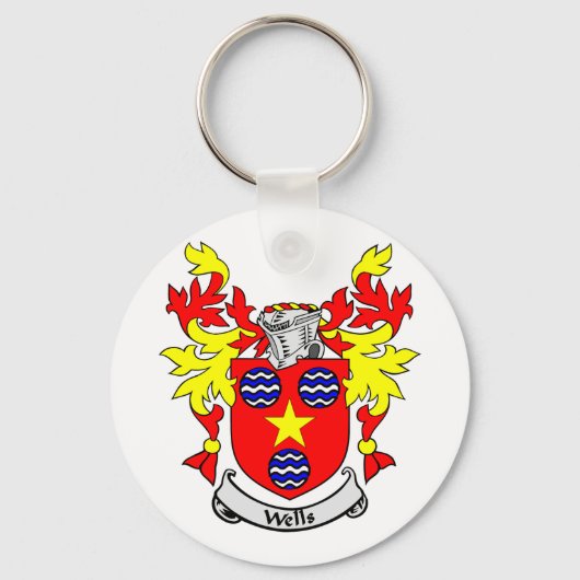 WELLS Wapenmunt Sleutelhanger (Voorkant)