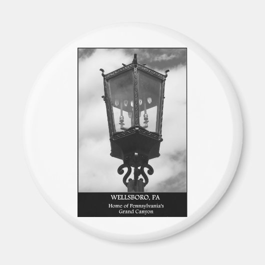 Wellsboro, de thuisbasis van Pennsylvania's Grand Magneet (Voorkant)