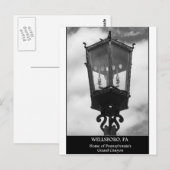 Wellsboro, PA Home van Pennsylvania's Grand Canyon Briefkaart (Voorkant / Achterkant)