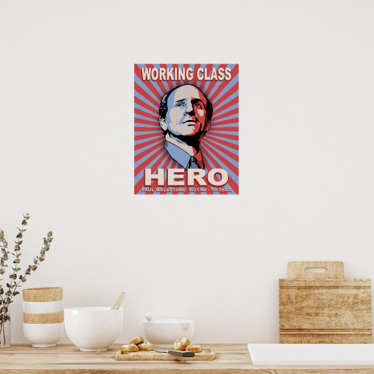 Wellstone Hero Poster (Keuken)