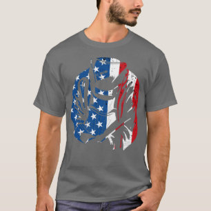 Welnu, Amerikaanse vlaggetlasslasslasser T-shirt