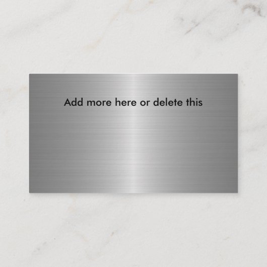 Welnu, dubbelzijdig Visitekaartje nieuw (Achterkant)