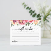 Welnu, wenst de Kaart van de Bride en van de Groom (Staand voorkant)