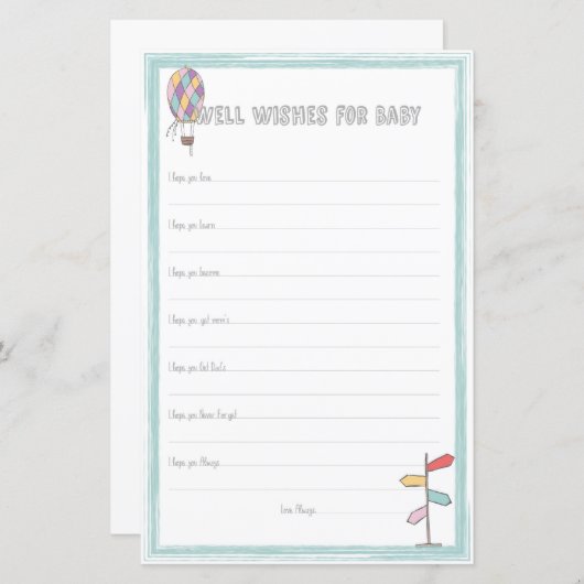 Welnu, wenst een Baby-avontuurschoeisel (Voorkant / Achterkant)