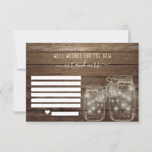 Welnu, wil de Bride en Groom Advice Jar Advieskaart