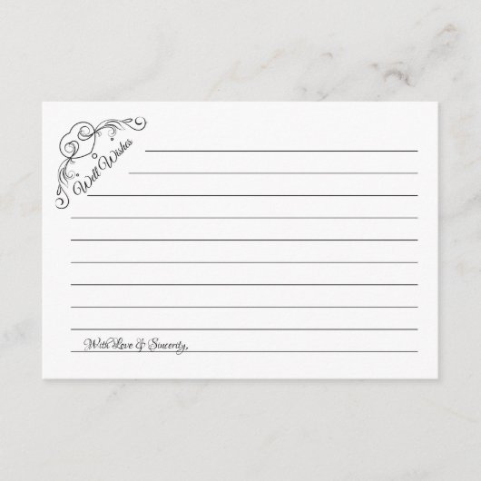 Welnu, wil een wending Heart "Jar Cards"-advieskaa Advieskaart (Voorkant)