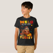 Welo Of The Little Turkey Thanksgiving Baby Shower T-shirt (Voorkant volledig)
