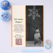 Welpe zum Verkauf Flyer Vorlagen (Enkel)