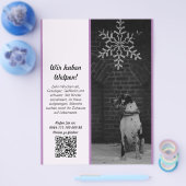 Welpe zum Verkauf Flyer Vorlagen (Enkel)