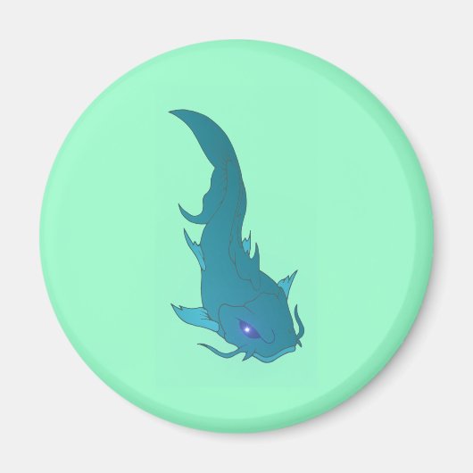 Wels catfish magneet (Voorkant)