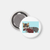 Welse Corgi Snoepdief Inbreker Magneet (Voorkant / Achterkant)