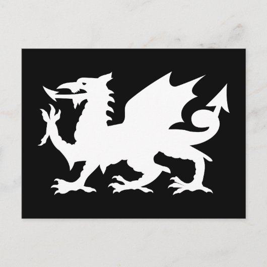 Welse Draak Briefkaart (Voorkant)