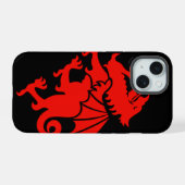 Welse Draak iPhone 15 Case (Achterkant horizontaal)