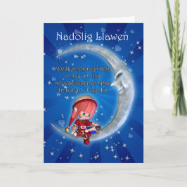 Welse Kerstkaart Nadolig Llawen Feestdagen Kaart