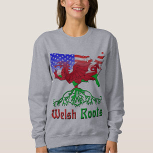 Welsh American Roots Hoodie Trui