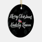 Welsh Amerikaanse tweetalige vakantie decoratie (Rechts)