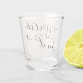 Welsh At Heart, Wales Shot Glas (Achterkant)