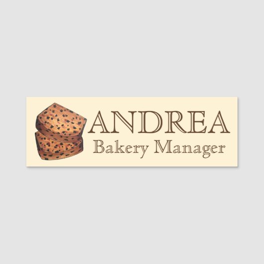 Welsh Bara Brith Brood British Bakery Wales Vereni Naamplaatje (Voorkant)