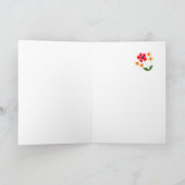 Welsh Birthday Kaart - ventilatorkracht (Binnen)