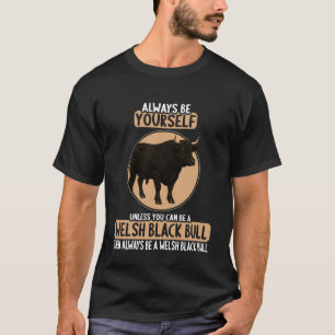 Welsh Black Cattle Welsh Black Stier T-shirt