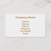 WELSH BOERDERIJ EN MOUNTAIN LANDSCHAP VISITEKAARTJE (Achterkant)