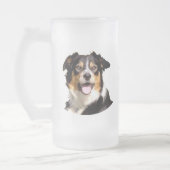 Welsh Border Collie Beer Mok (Links)