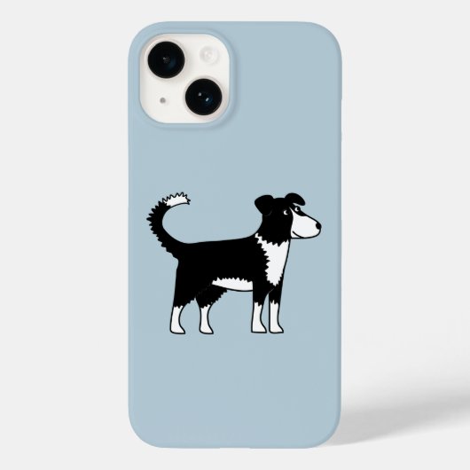Welsh Border Collie Dog Case-Mate iPhone Case (Achterkant)
