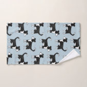 Welsh Border Collie Sheep Dog Blue Bad Handdoek (Handdoek)