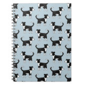 Welsh Border Collie Sheepdog Cute Pattern Notitieboek (Voorkant)