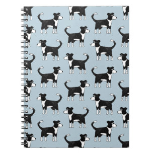 Welsh Border Collie Sheepdog Cute Pattern Notitieboek