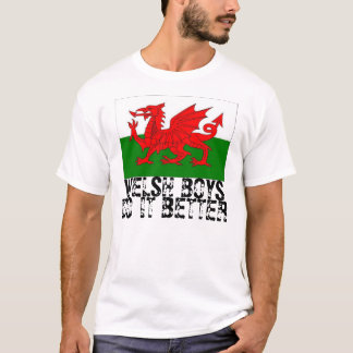 WELSH BOYS DOEN HET BETER T-SHIRT