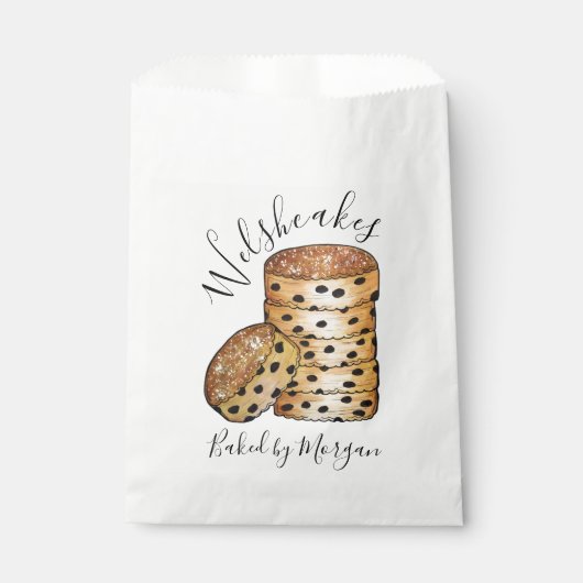 Welsh Cakes Welshcakes Bakestones UK Bedankzakje (Voorkant)